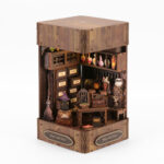 Magic Book Nook Kit finished miniature display