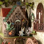 Fairy Forest Book Nook Kit DIY miniature fairy house with woodland details